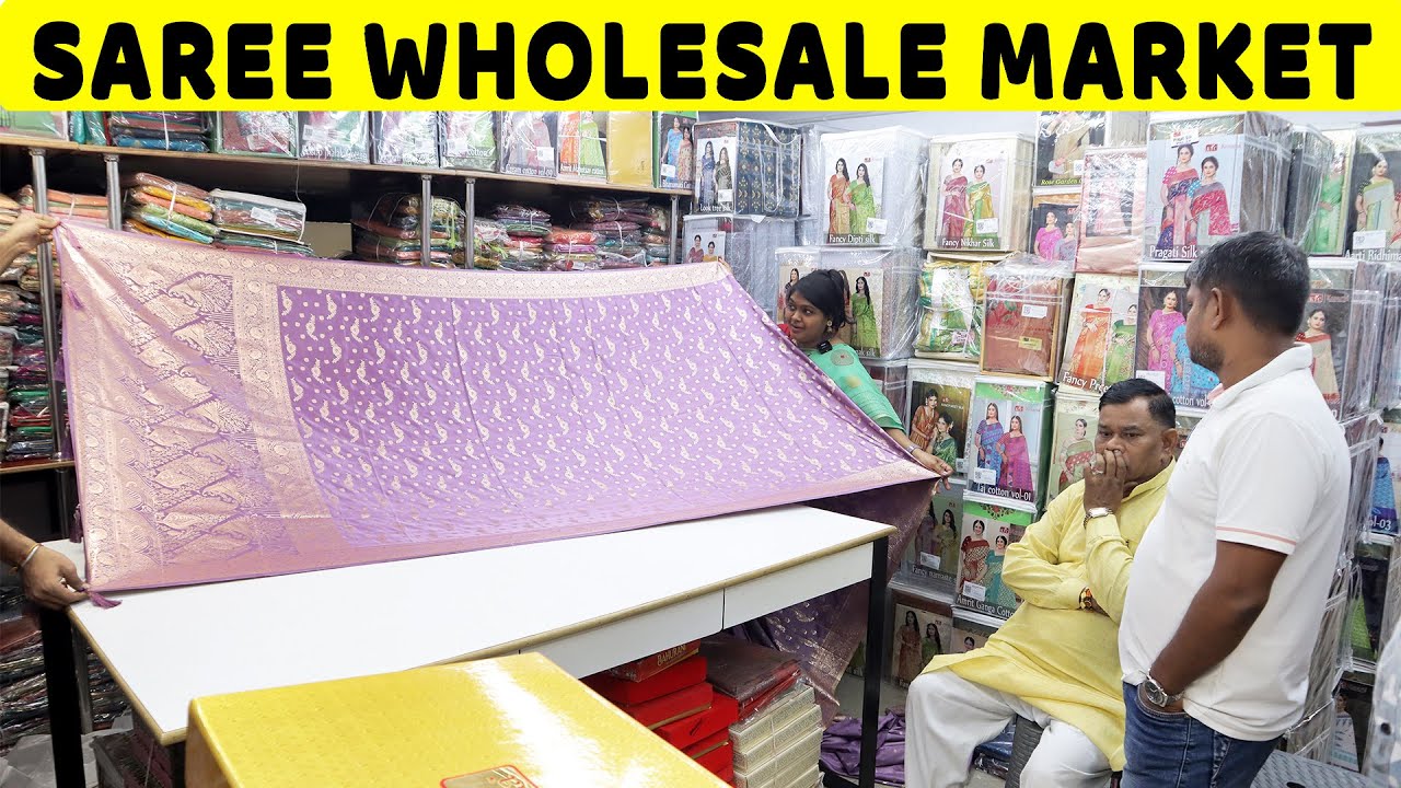 From Hawkers to Showroom Collections | Best Saree Manufacturers | Surat Saree Wholesale Market Video