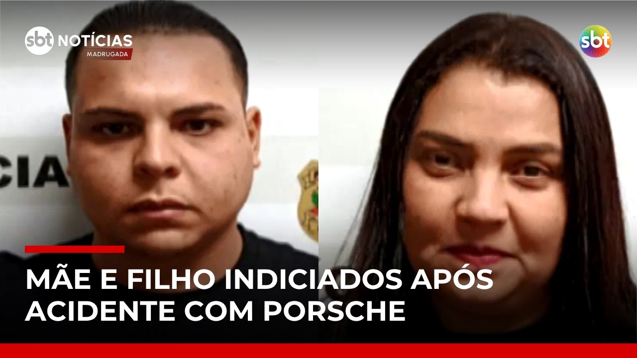 M&atilde;e e filho s&atilde;o indiciados ap&oacute;s acidente com Porsche em t&uacute;nel de SP | #SBTNot&iacute;cias