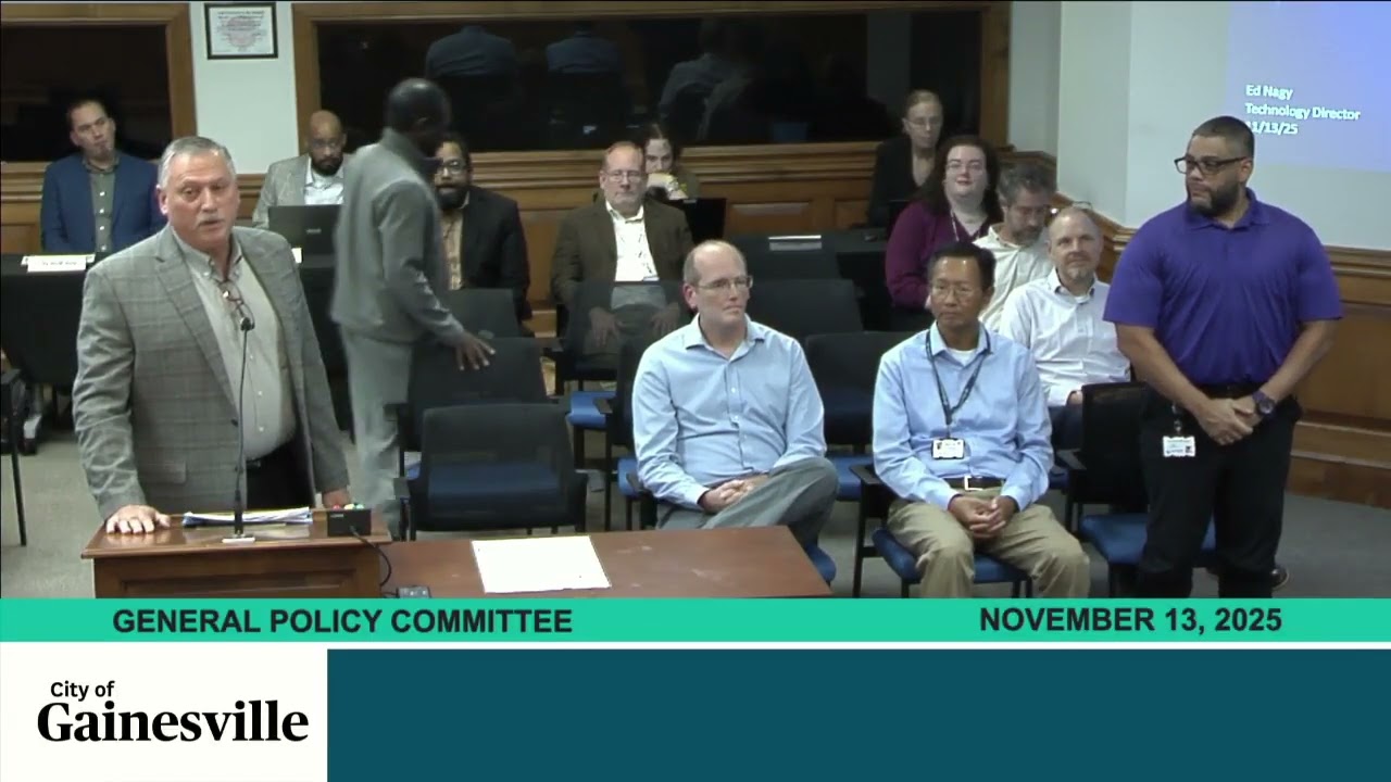 General Policy Committee - 2025-11-13 | GNV FL