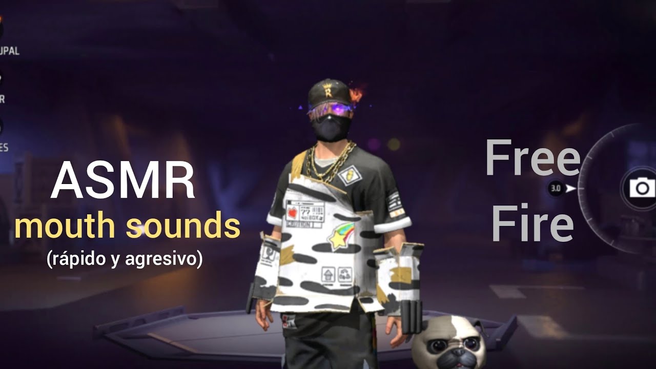 ASMR mouth sounds | jugando free fire (ASMR no talking)