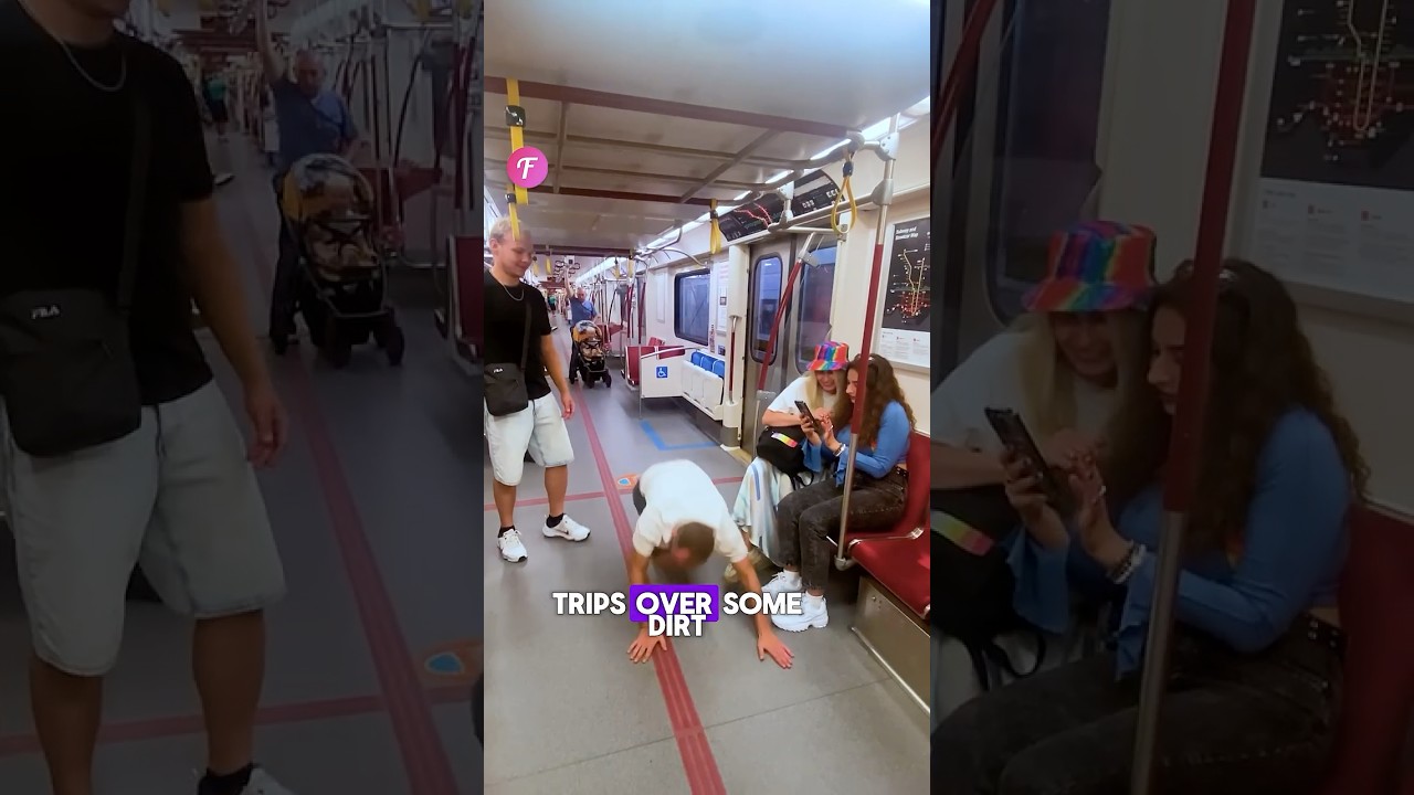 Karma Strikes Hard When Bullies Mock LGBTQ+ Girls on the Subway 🌈 #shorts