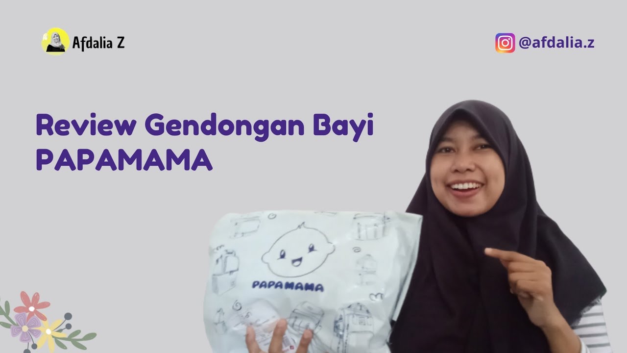 Review Gendongan PAPAMAMA