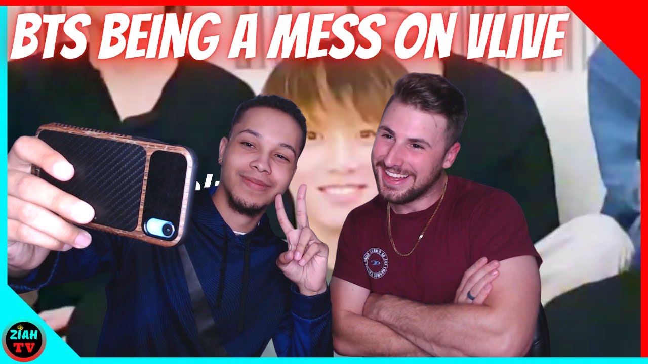 BTS BEING A MESS ON VLIVE - REACTION