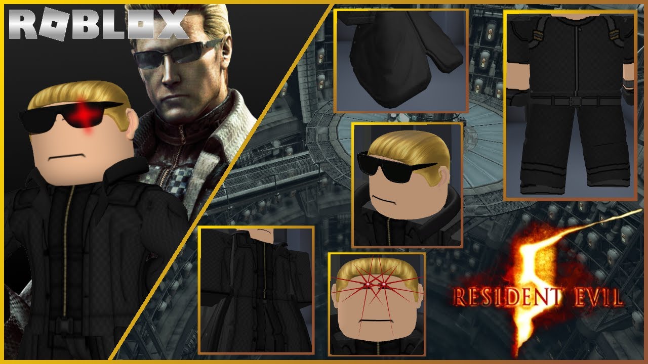 Resident Evil 5 - Albert Wesker Roblox Cosplay Tutorial
