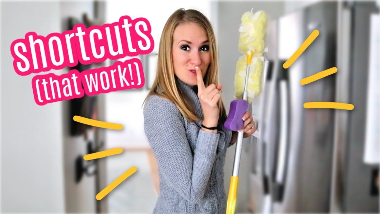 Clean in LESS time and what to use (and other life shortcuts & motivation!)
