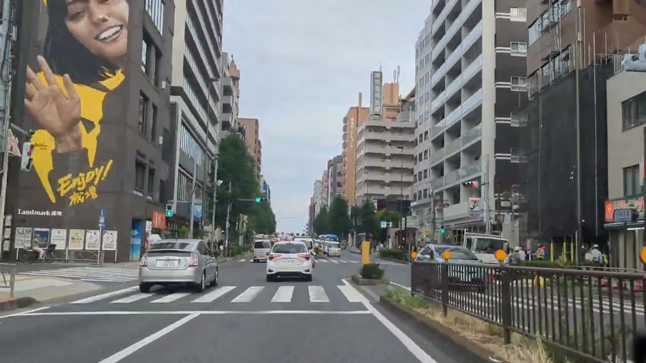 Car drive camera Japan 埼玉県ふじみ野市→東京都赤羽駅付近 