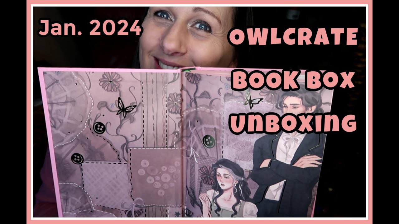 Monthly Book Subscription Unboxing OWLCRATE January 2024 | Young Adult Fiction Book to Collect