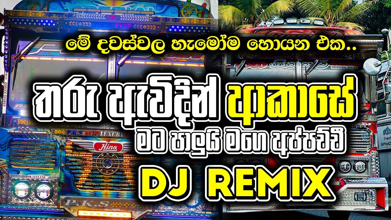තරු ඇවිදින් ආකාසේ DJ Remix | Tharu awidin Akase Dj remix | Bus DJ Remix 2025 |new dj remix |