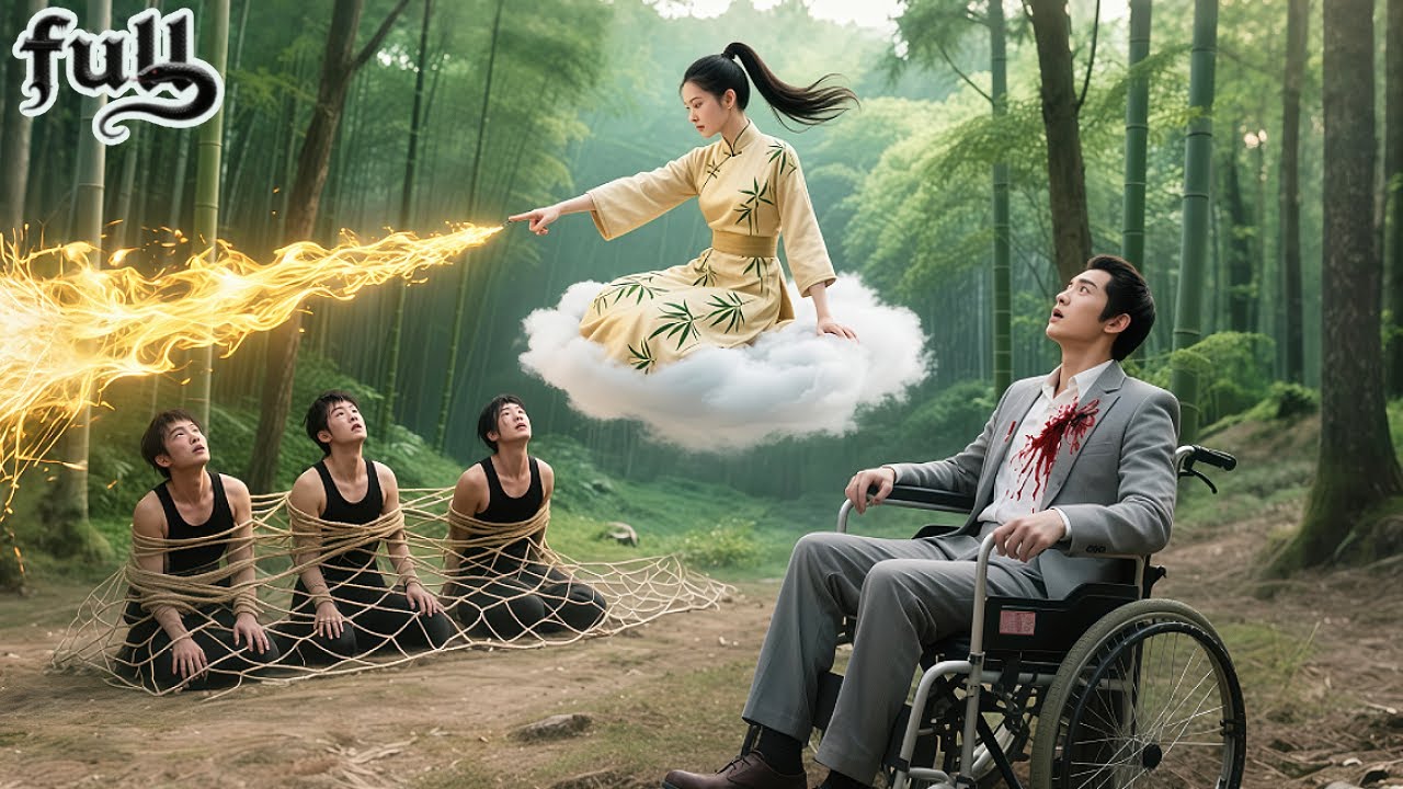 Falling From Sky, Magical Witch Unexpected Save A Hunted Disabled Man! Unaware He's A CEO&Love Her !