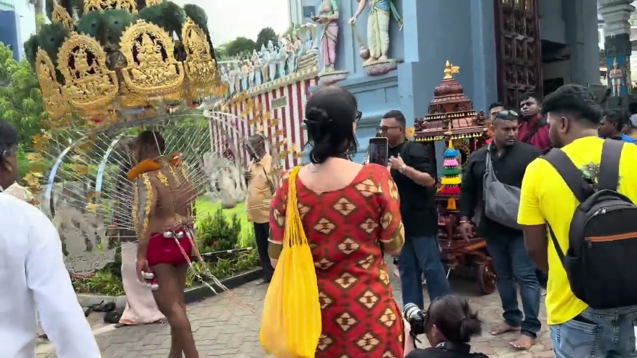 Thaipusam celebration in Singapore 