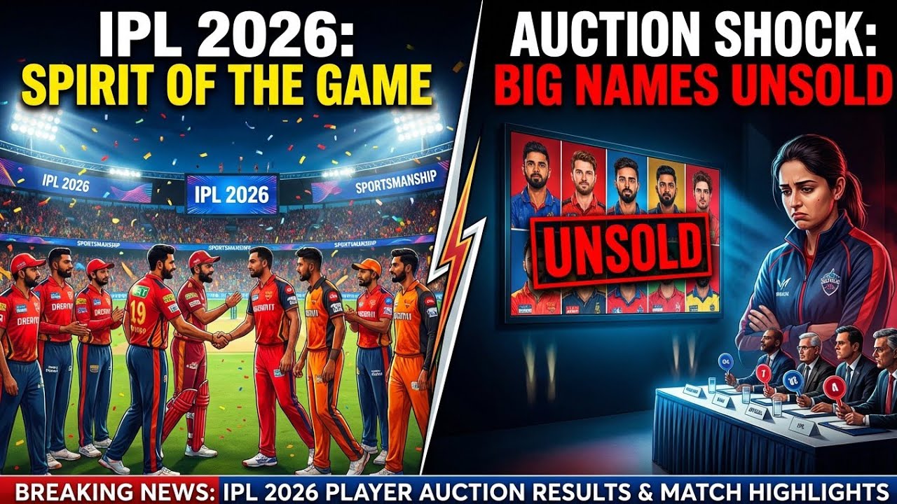 IPL 2026 का पहला फेज घोषित, द हंड्रेड ऑक्शन में बड़ा विवाद