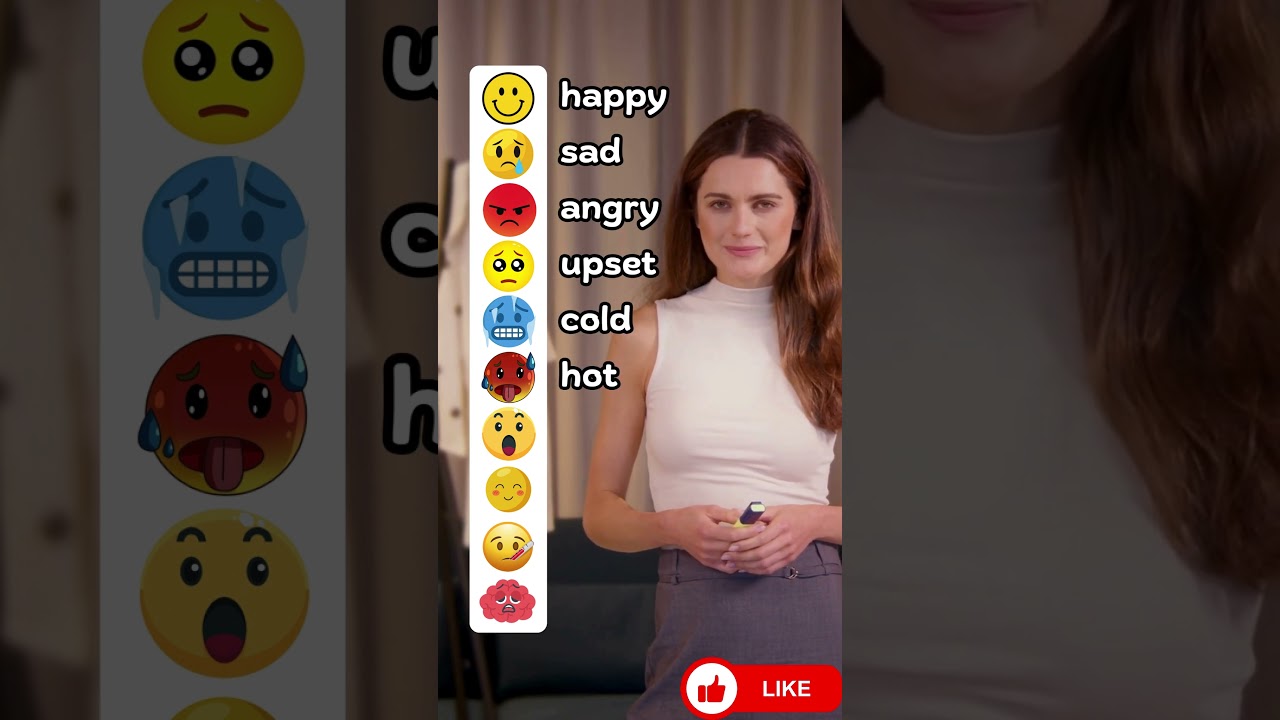 Feelings and Emotions Vocabulary in English