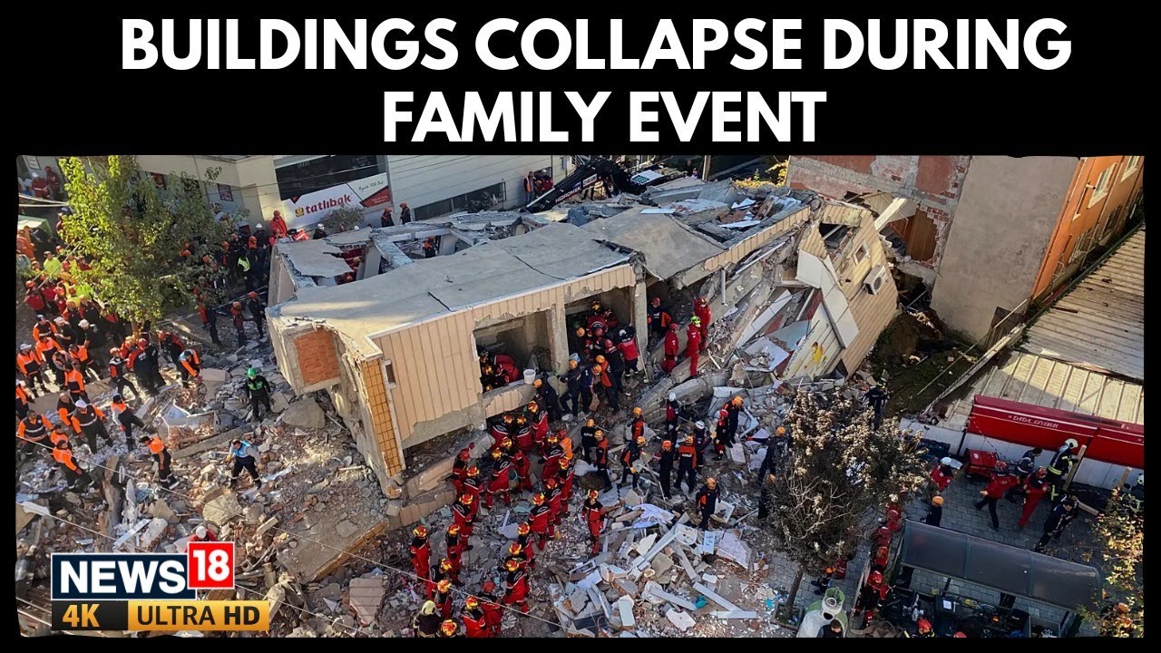 Morocco Tragedy : Fez Building Collapse During Family Ceremony Sparks Major Rescue Operation | 4K