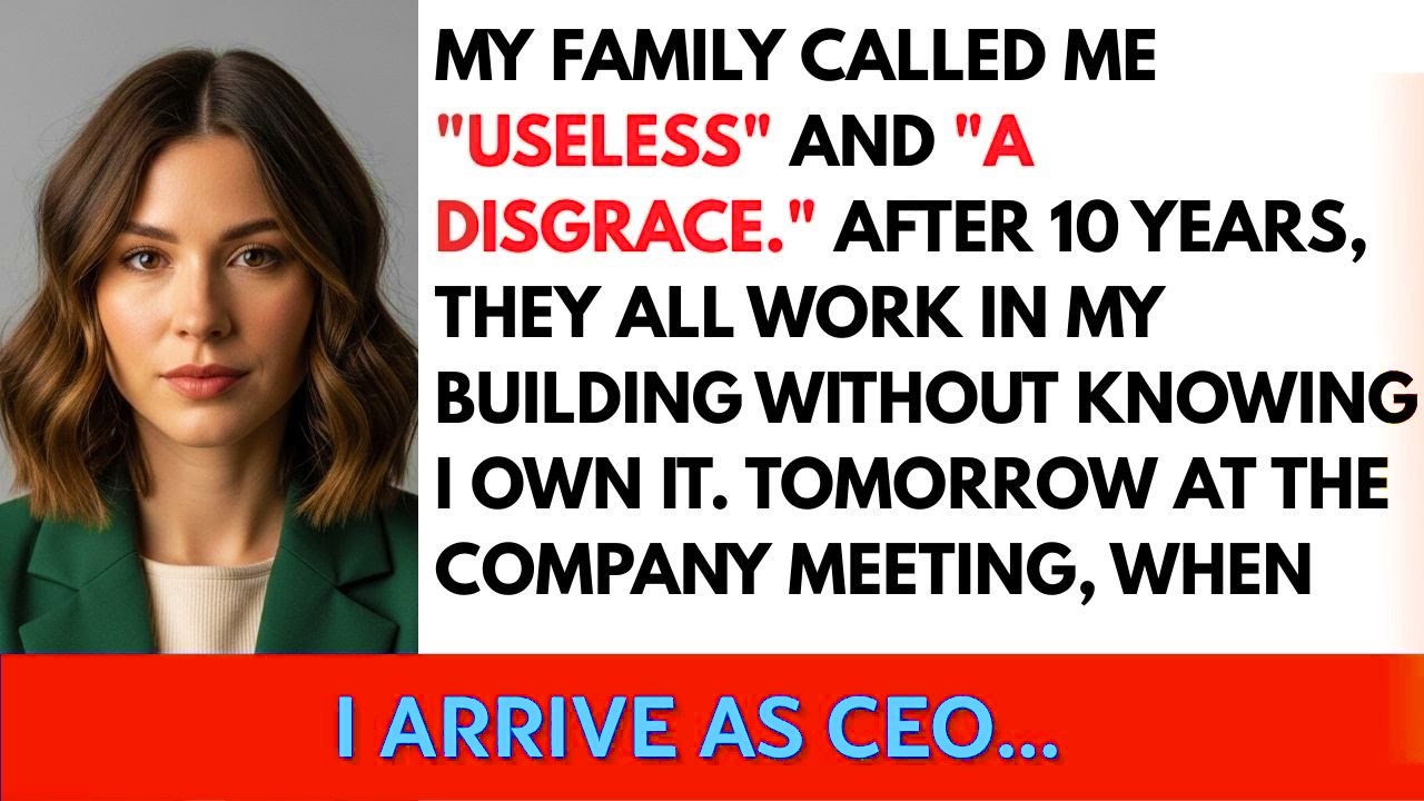 My Family Kicked Me Out For Being  Useless,  Now They Work In My Building Without Knowing It