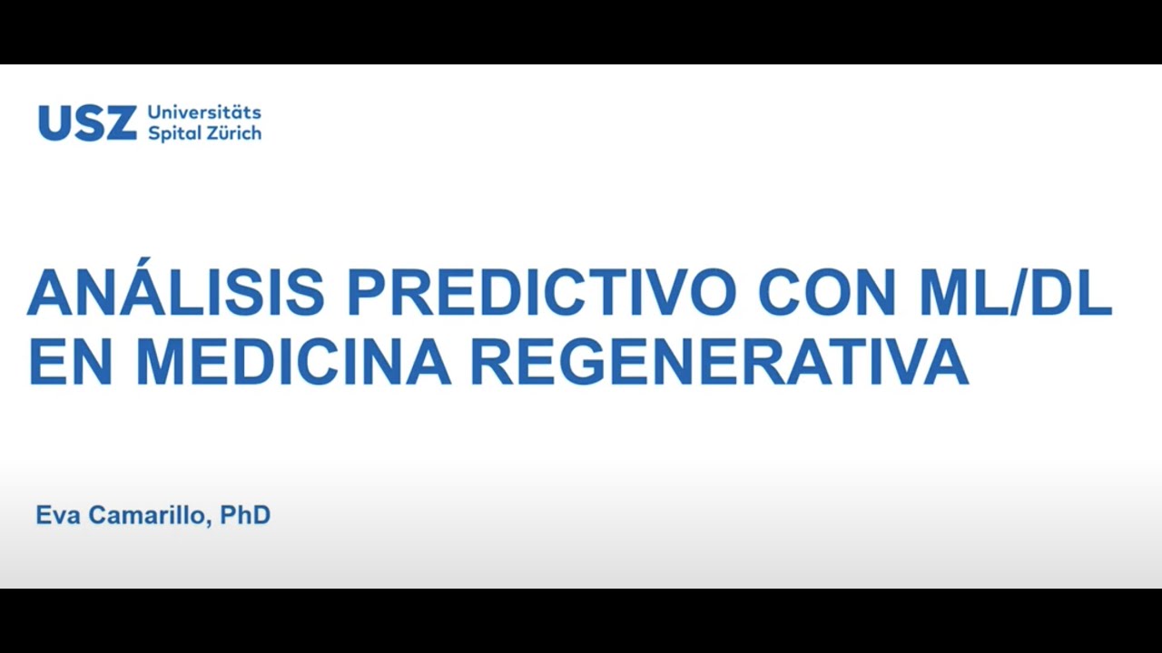 Análisis Predictivo con ML en Medicina Regenerativa