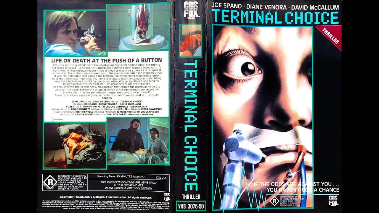 Terminal Choice (1985) VHS rip