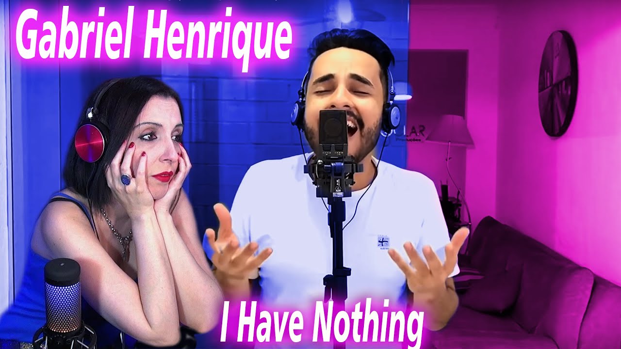 GABRIEL HENRIQUE - I Have Nothing | ¿Qué nos transmite? | CANTANTE ARGENTINA - REACCION & ANALISIS