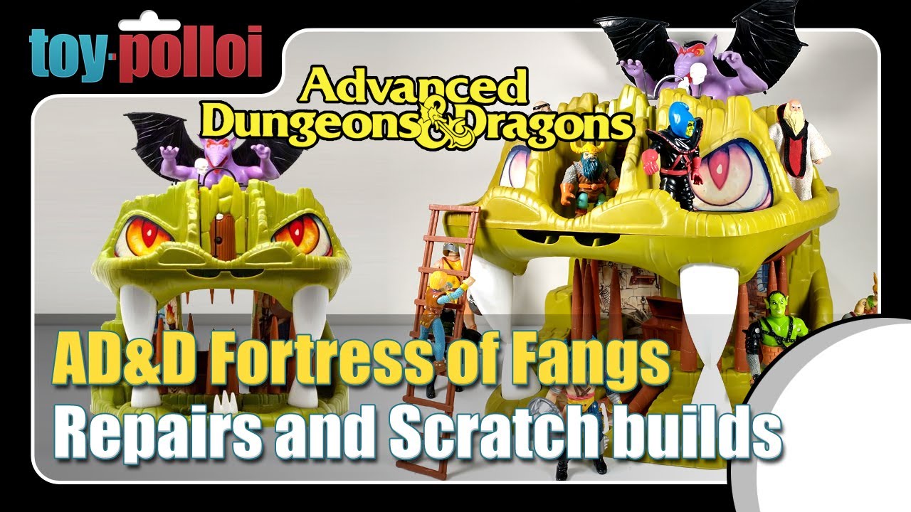 Advanced Dungeons & Dragons Fortress of Fangs repairs - Toy Polloi