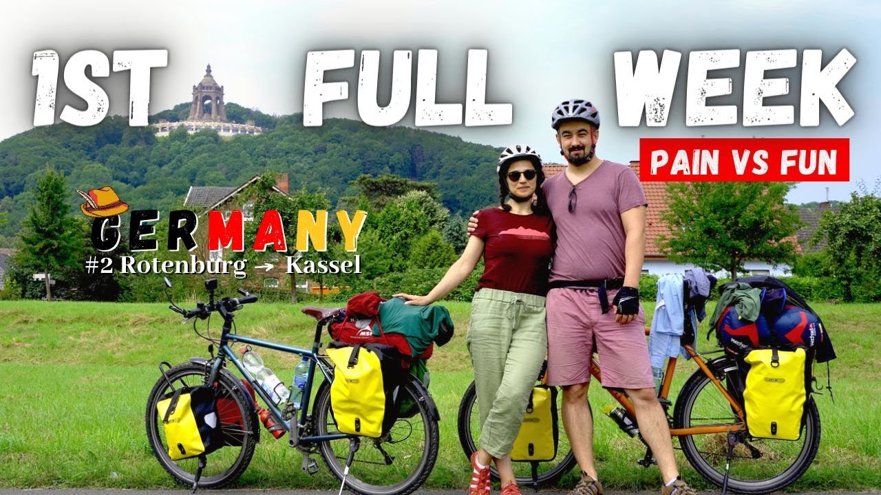 Bike touring Germany week 1 | Harder than we thought #2