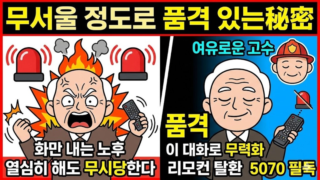나이 들수록 무서울 정도로 품격 있는 사람들의 비밀