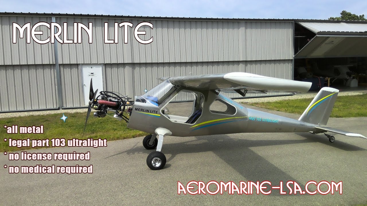 Полеты на Merlin Lite, Часть 103. Легальные цельнометаллические сверхлегкие самолеты, Aeromarine ...