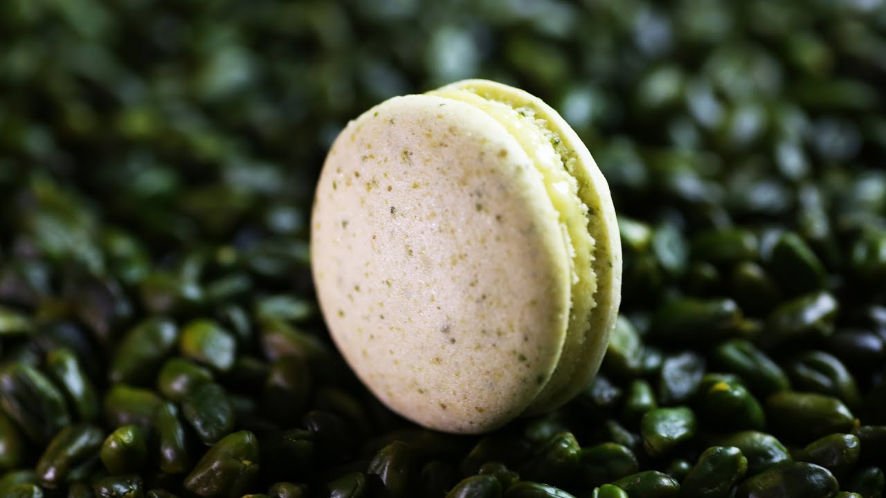 【ラデュレ書籍参考】マカロン・ピスターシュ再現レシピ｜Pistachio Macarons Inspired by Ladurée｜Macarons à la pistache Ladurée
