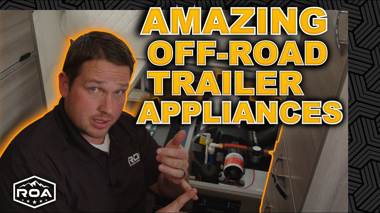 AMAZING off-road trailer APPLIANCES! OBI DWELLER 15 -RVsofAmerica (2022)