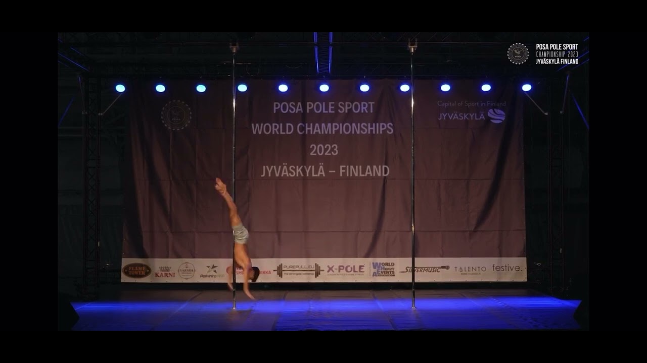 Senior Men Pole Sport championship POSA WORLD 2023 WINNER