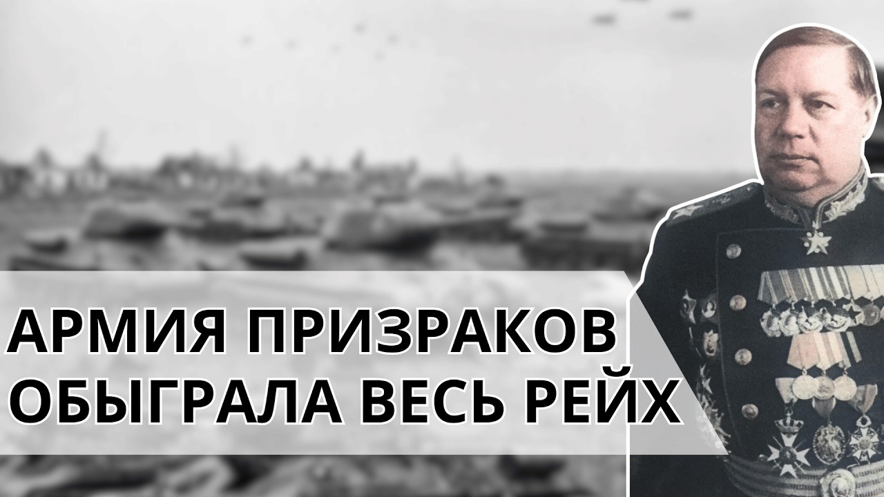Как маршал Толбухин обманул Гитлера с помощью резиновых танков: немцы бомбили пустое поле