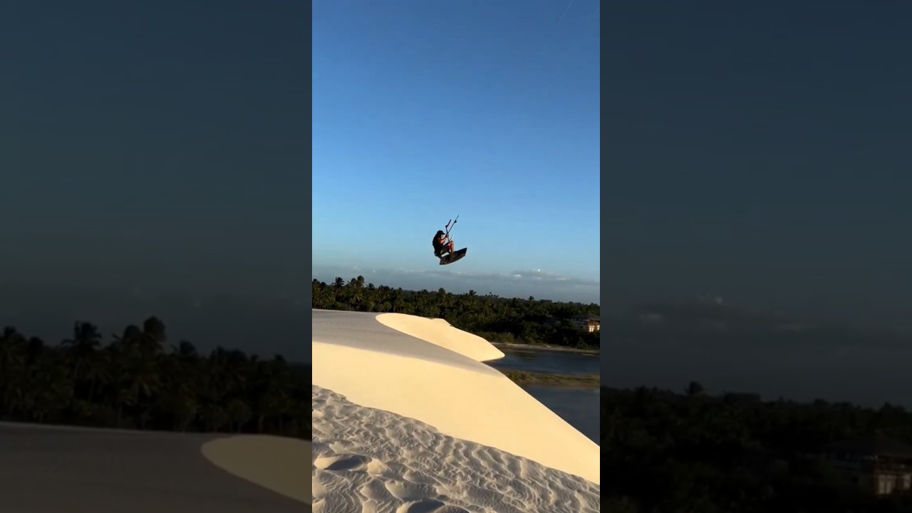 This is how to start your session in style! #kitesurfing  #reedinkites