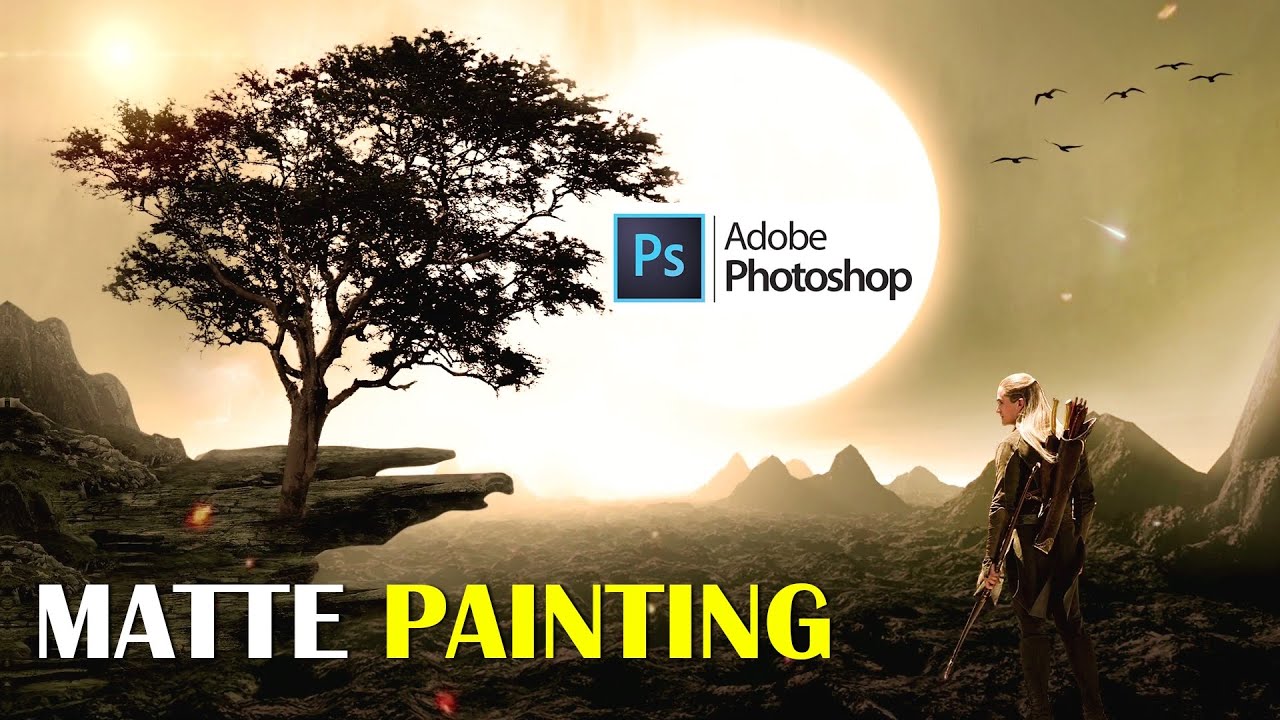 Fantasy Creative Image Editing in Photoshop  | Photoshop Matte Painting