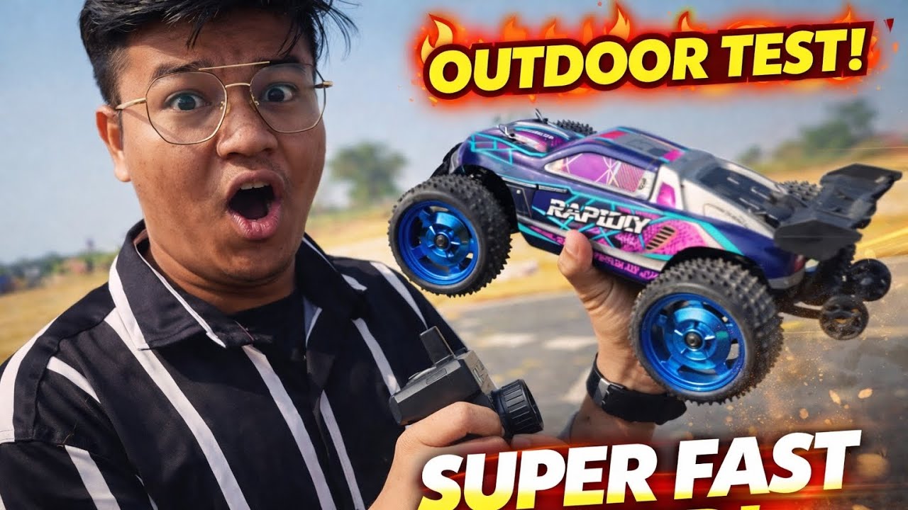 Target Tech Supersonic RC Car 🚗💨 | Outdoor Road Test & Speed Check #car #video 