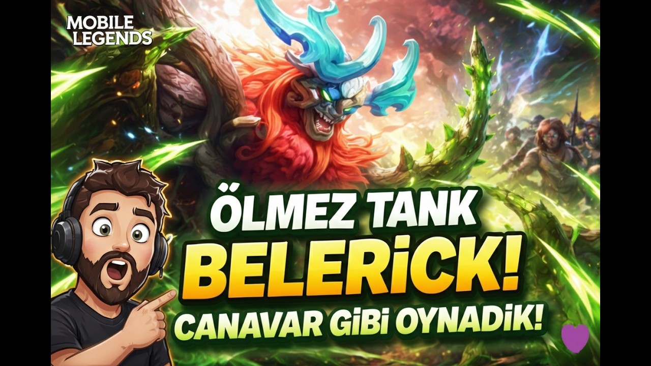 Belerick Main Oldum! Rakipler Pişman | Mobile Legends