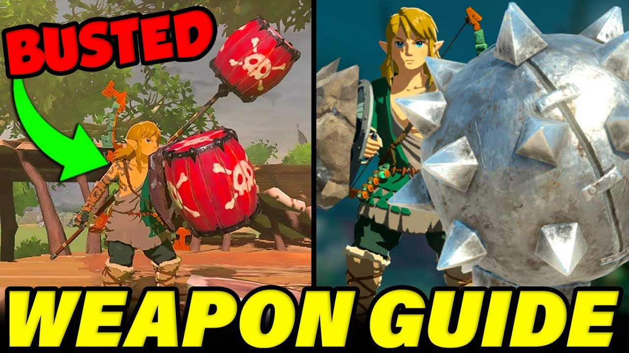 BEST EARLY GAME WEAPON FUSION GUIDE For Legend Of Zelda Tears of the Kingdom