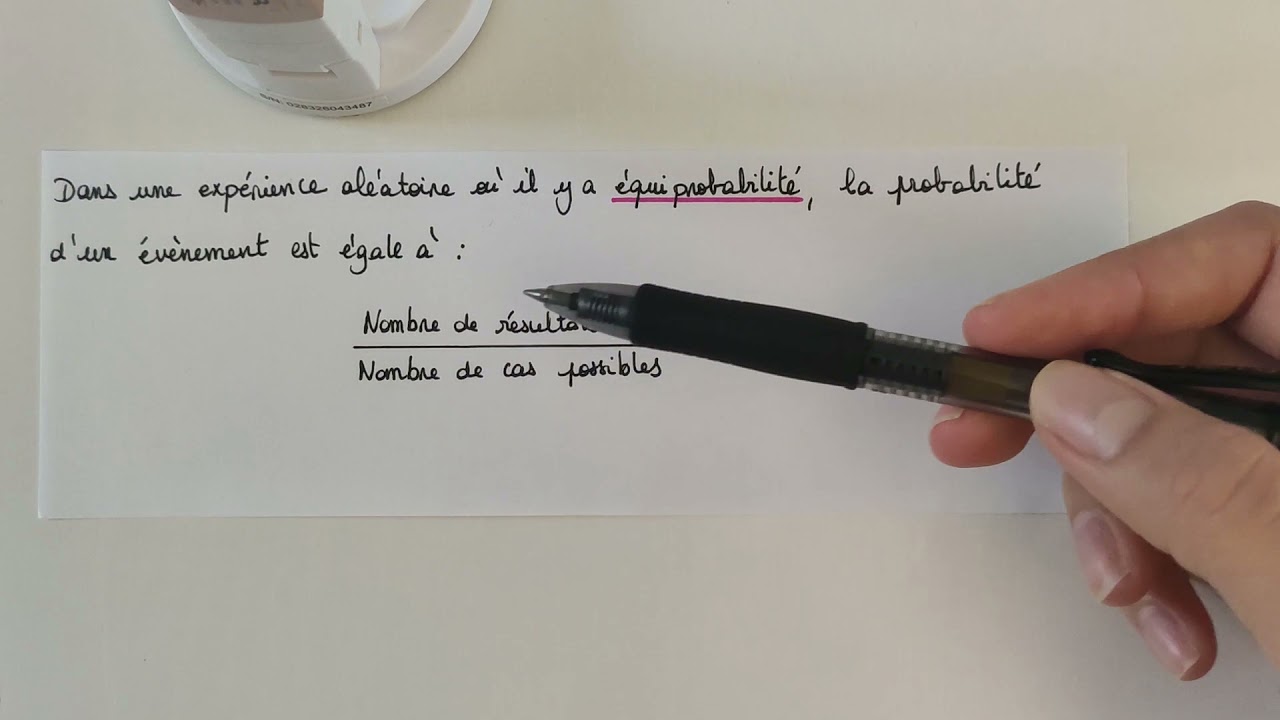 4ème - Probabilité et équiprobabilité