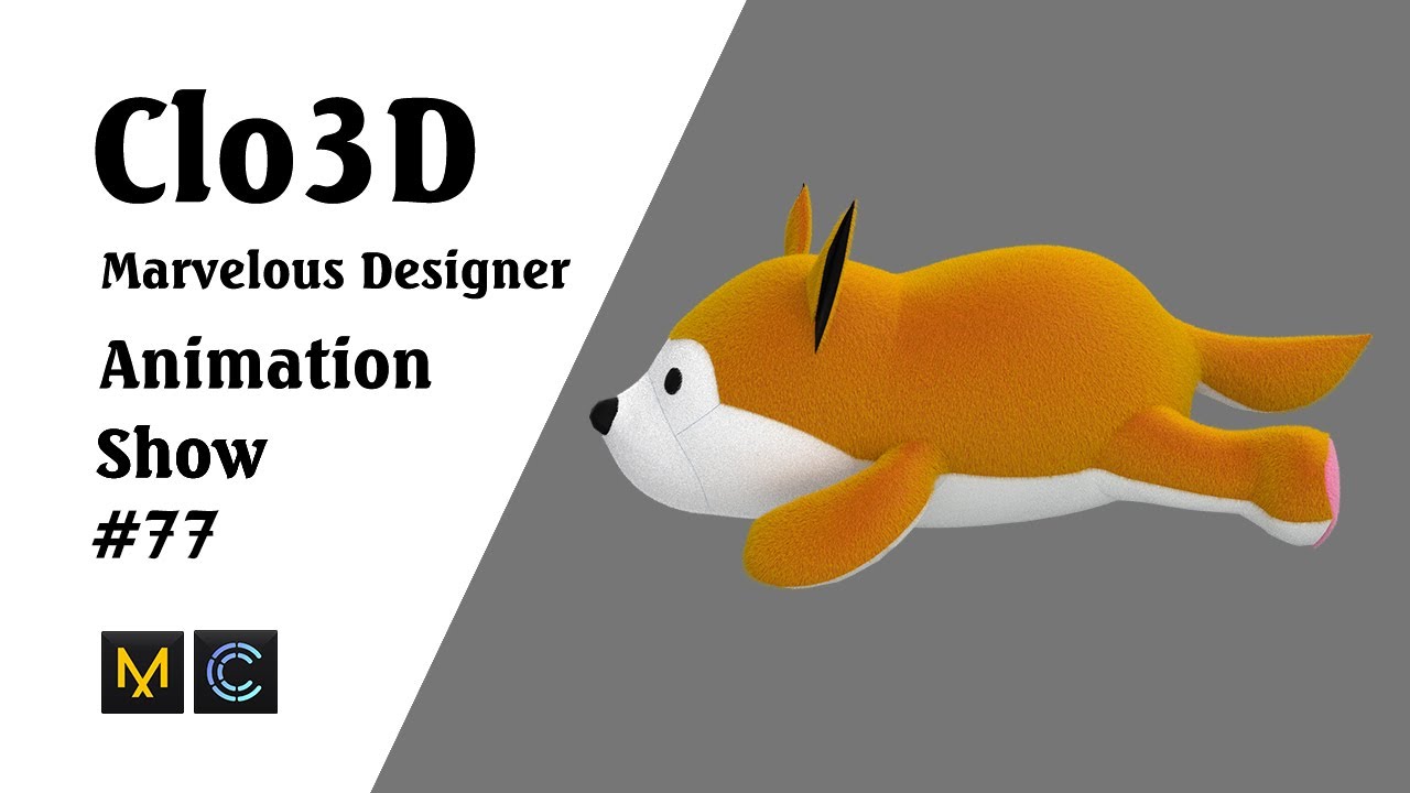 Stuffed animal in Clo3D/ Marvelous Designer|Thiết kế gấu bông 3D bằng Clo3D | Fashion 3D