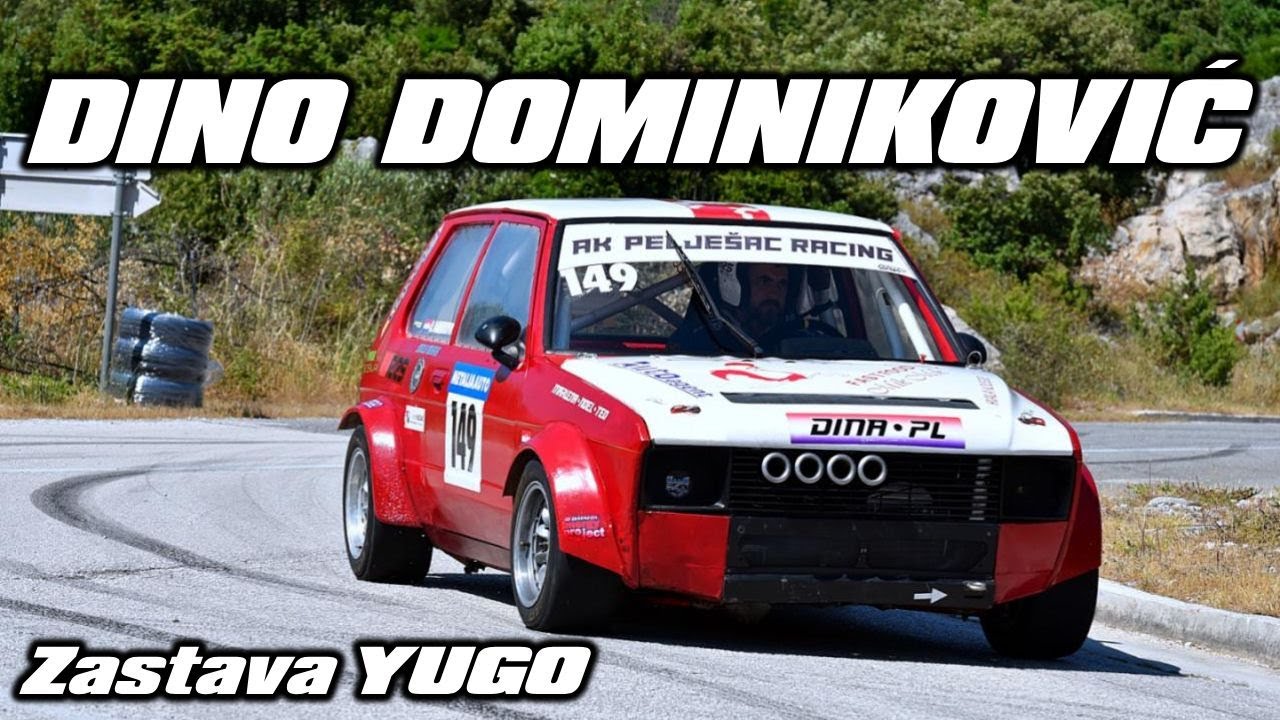 Dino Dominikovic - Autoslalom Ploce 2025 - Zastava Yugo