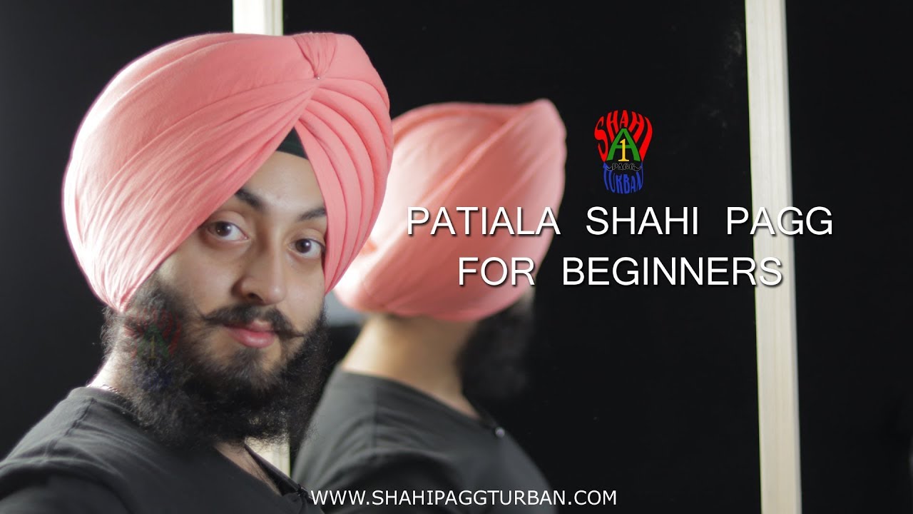 MIRROR LOOK | PATIALA SHAHI PAGG | WITH WHOLE DETAIL