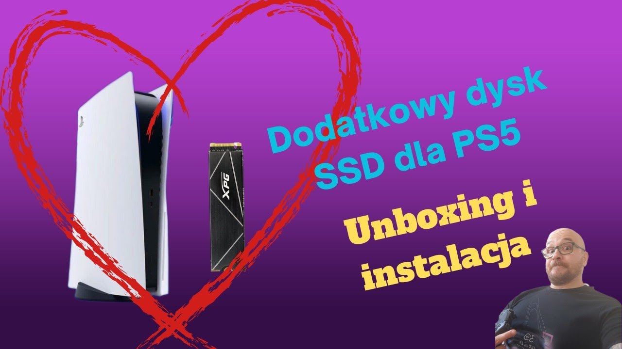 ADATA XPG Gammix S70 Blade 1TB SSD - Unboxing i instalacja PS5