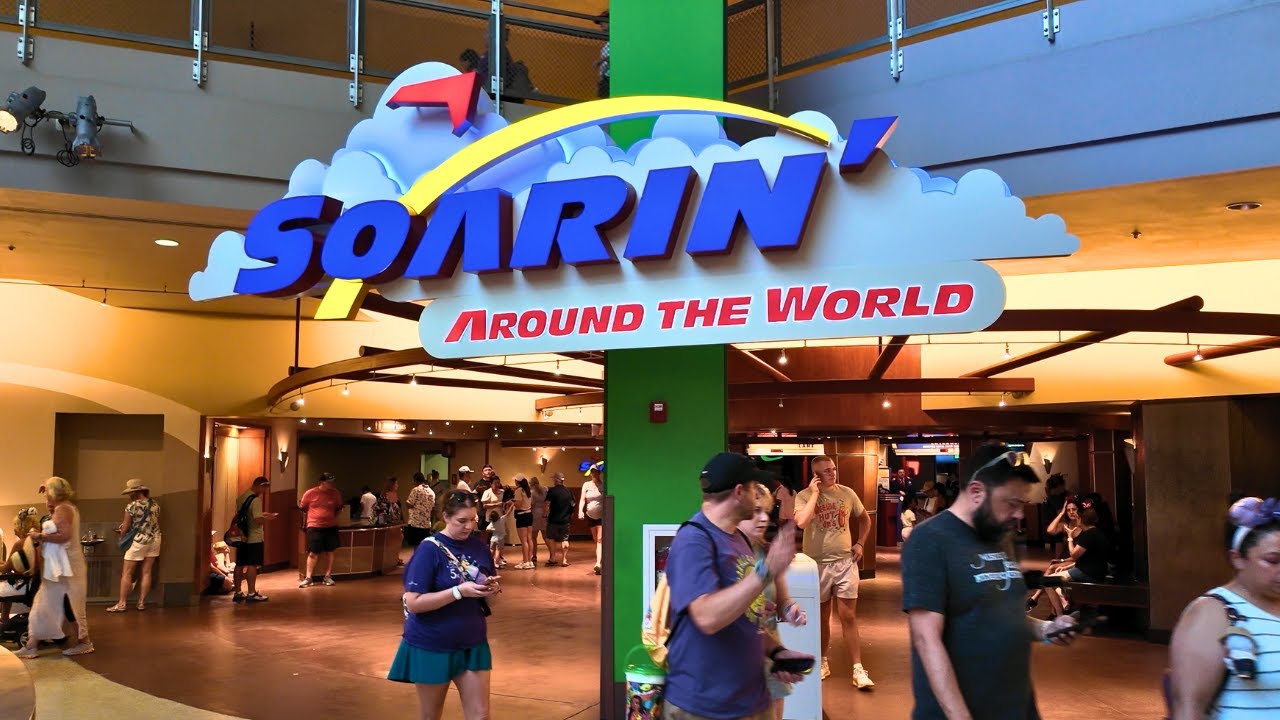 Soarin' Around the World EPCOT 4K Ride POV Experience | Walt Disney World - Florida