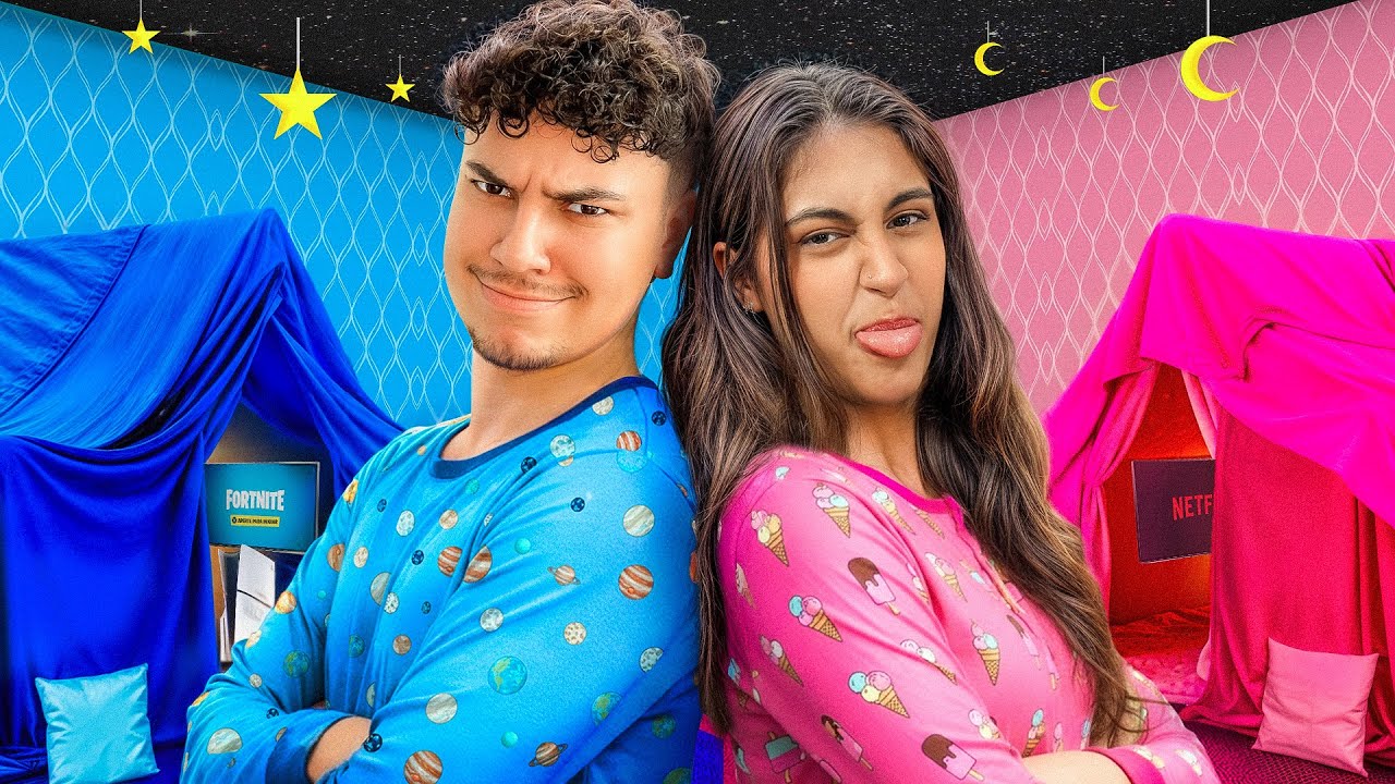 FIZEMOS UMA FESTA DO PIJAMA! *Desafios e trolagem