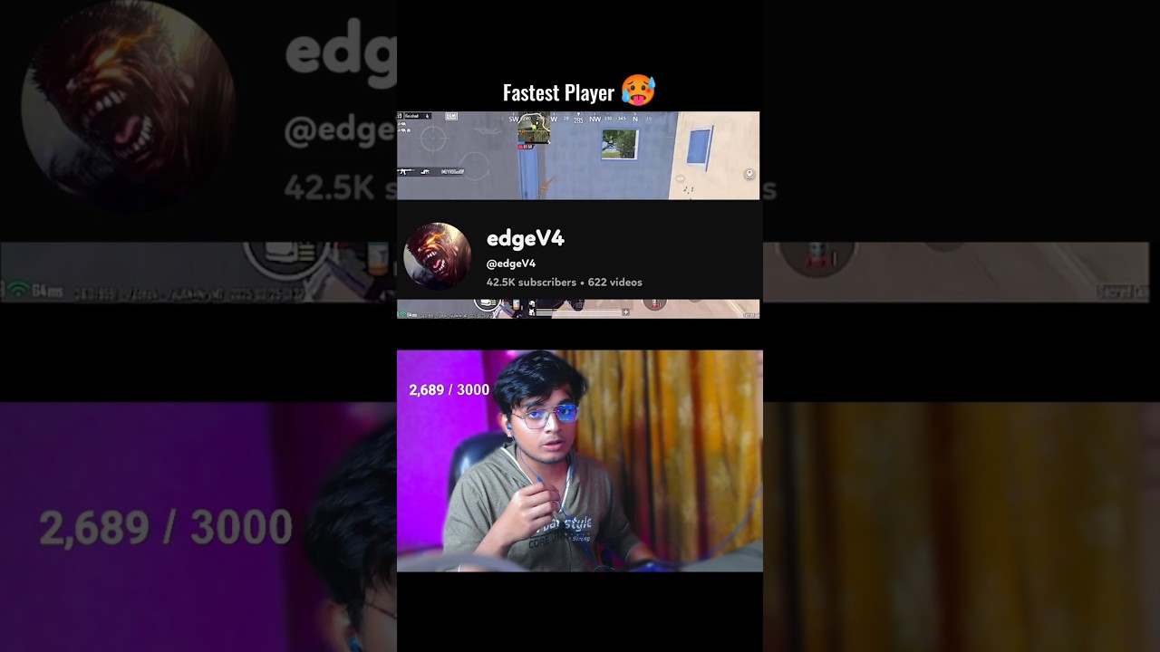 edge V4 Fastest clutch 🗿 #bgmi #moxieop #shortsfeed #gaming