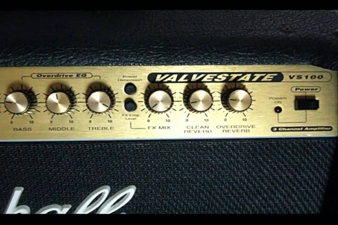 Marshall Valvestate Vs100 - Metal Rhythms, Leads and Cleans
