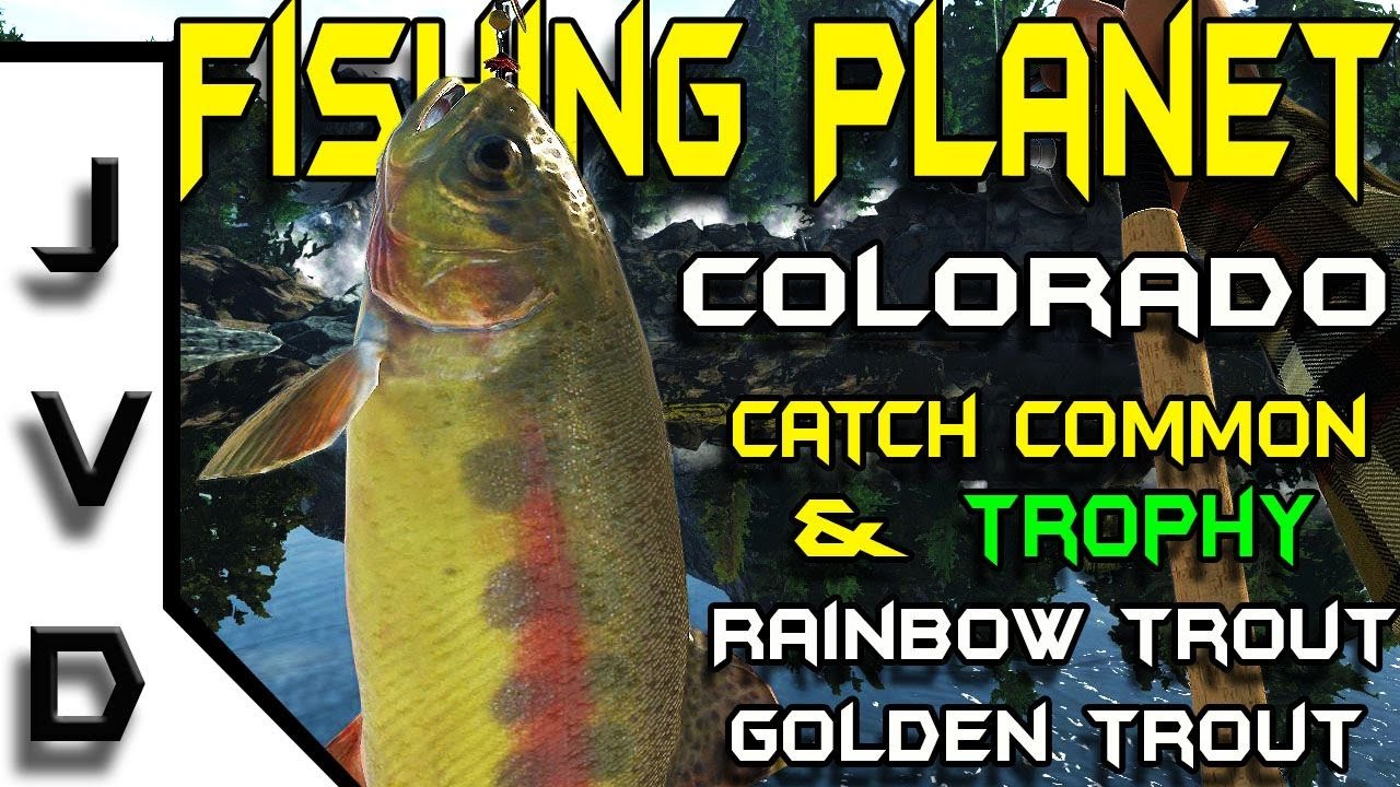 Fishing Planet Colorado Guide | Ep 11 | Catch Common & Trophy Rainbow & Golden Trout | Rocky Lake