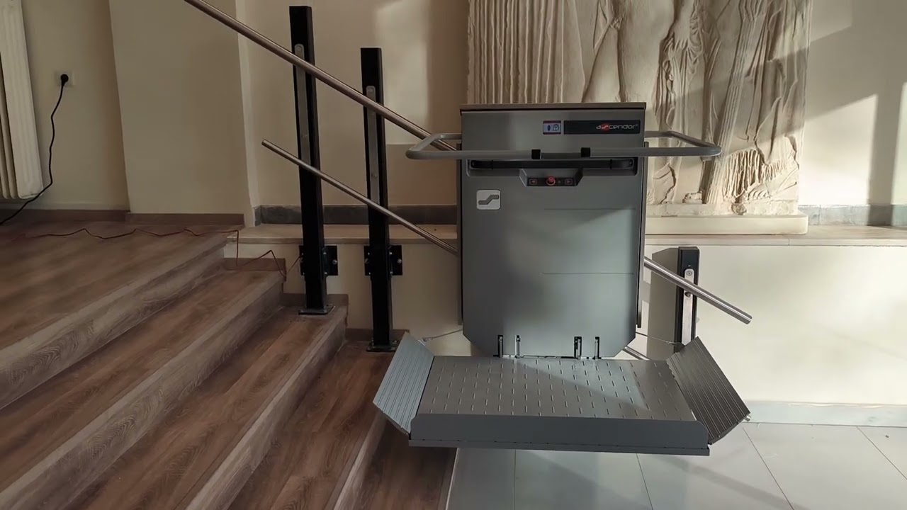 HOMELIFT - Ανελκυστήρας ΑΜΕΑ τύπου πλατφόρμας  Ascendor PLG7 Platform Lift