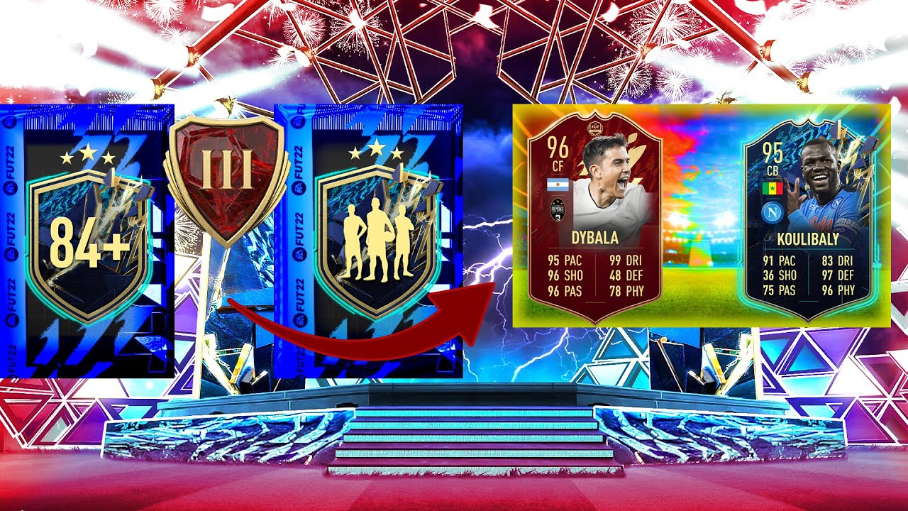 Rank 3 Rewards, 84+ Pack +80x10  Serie A Tots Pack Fifa 22