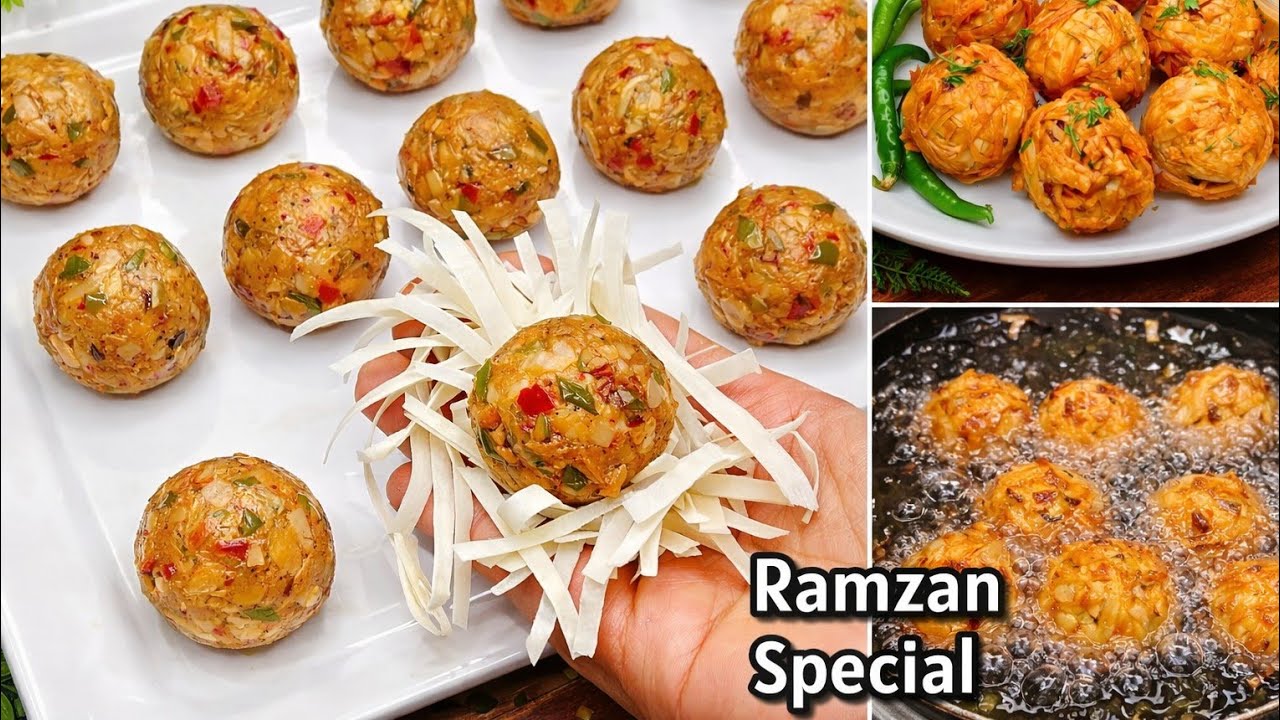 Crispy Chicken Cheese Thread Balls | Unique & Easy Iftar Recipe | Ramzan Special 2026