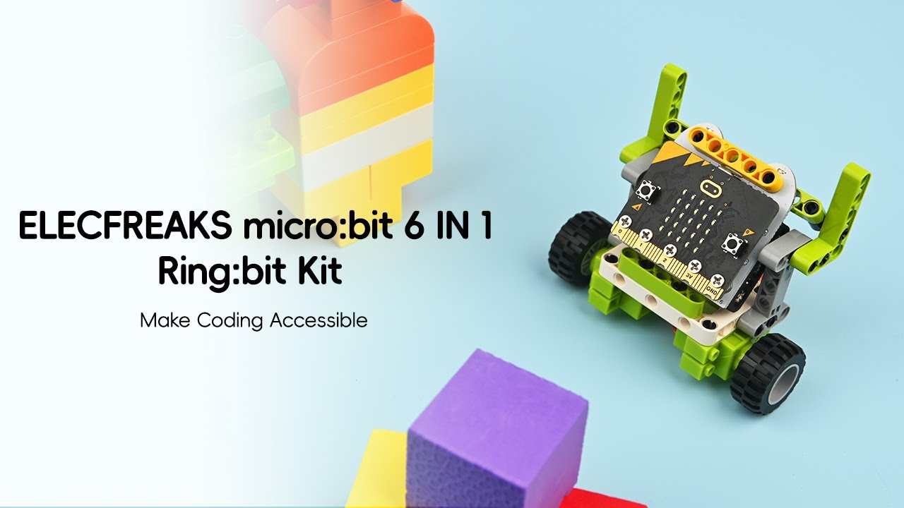 Unleash Creativity with the ELECFREAKS micro: bit 6 IN 1 Ring: bit Kit: Build, Code, and Explore!
