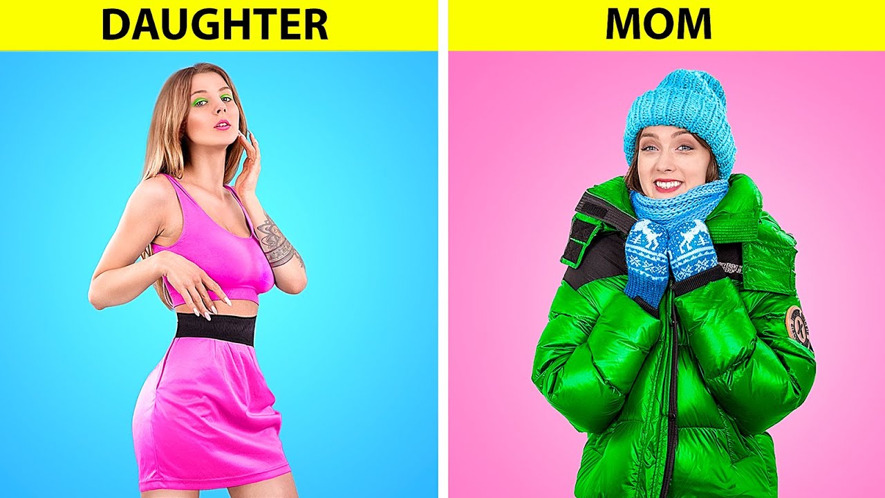 Mom vs Tochter / 16 Lustige Situationen