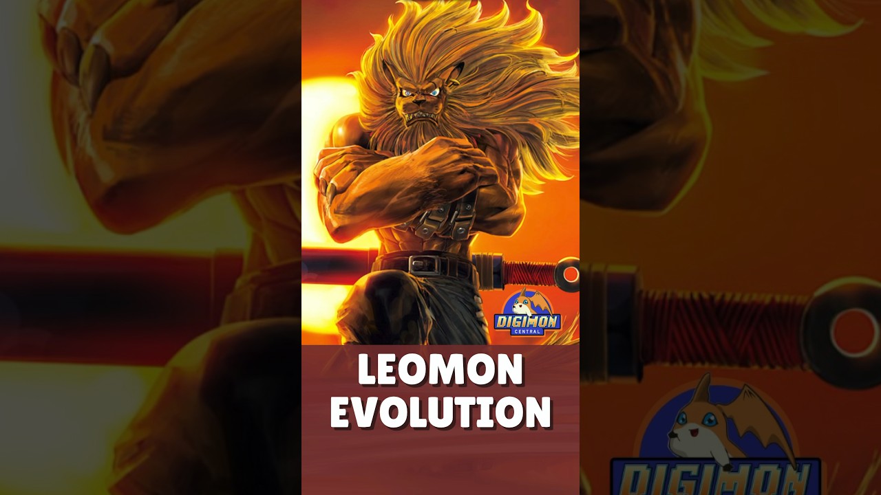 Leomon Evolution #Shorts